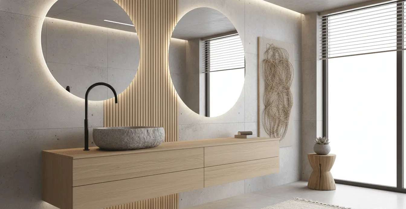 Statement Bathroom Style with Unique Fixtures for Bold, Modern Interior Design