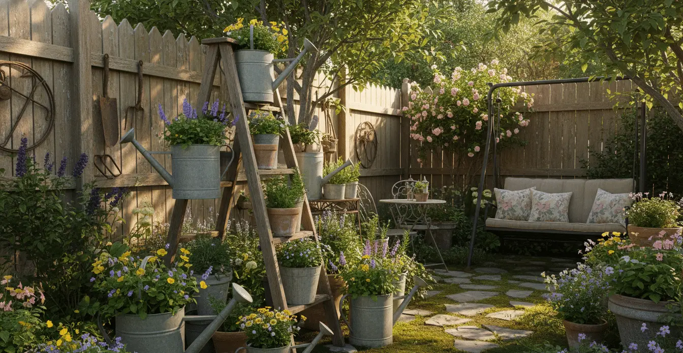 Timeless Vintage Garden Decor Ideas for Your Backyard: Charming Outdoor Designs with Antique Appeal