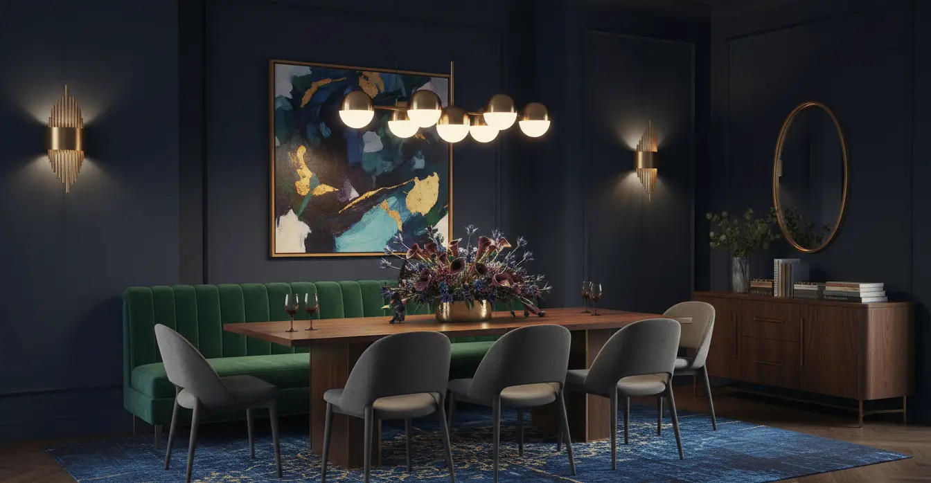 Bold and Chic Moody Dining Room Ideas: Sophisticated Design Inspiration for Dramatic, Stylish Spaces