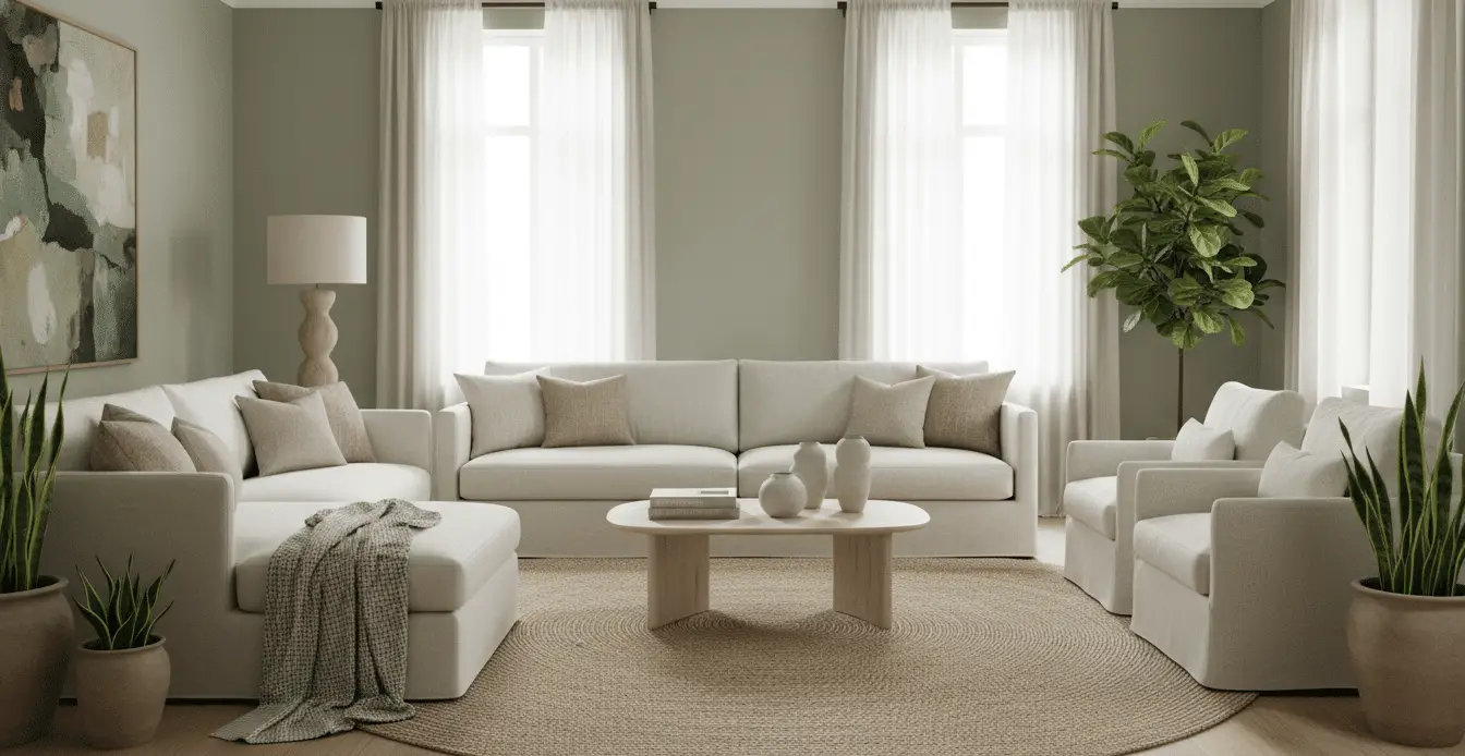 Elegant Green Walls Living Room Color Combinations for a Timeless, Stylish Home