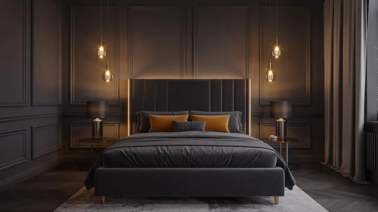 Luxury Dark Elegant Bedroom Design Inspiration for Sophisticated Modern Interiors