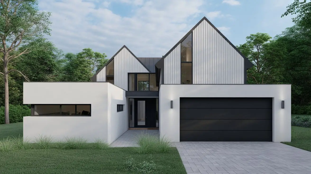 Exterior Color Ideas That Pair with a Black Garage Door: Stylish Palette Inspiration for Modern Homes
