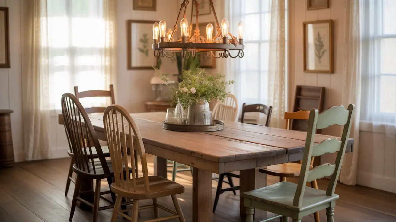 Charming Vintage Cottage Dining Room Decor Ideas for Rustic Homes