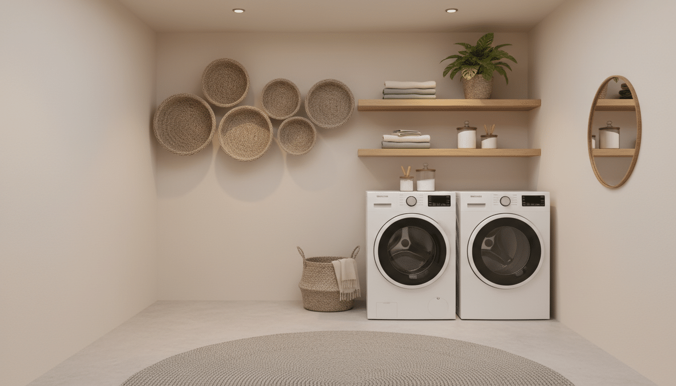 Clever Laundry Basket Ideas for Tiny Laundry Rooms That Maximize Space ...