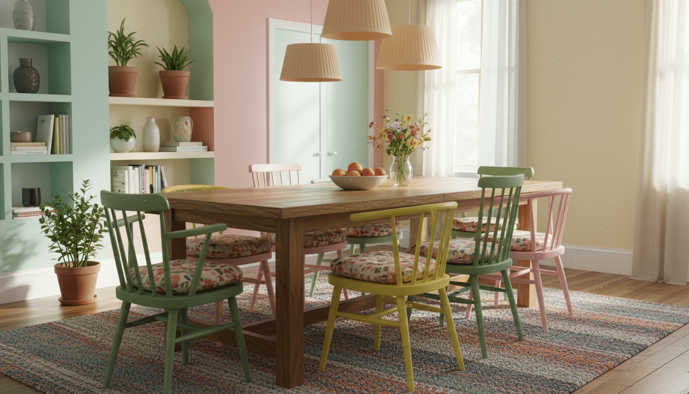 How to Style a Colorful Dining Room on a Budget: Affordable Tips for a Vibrant Space