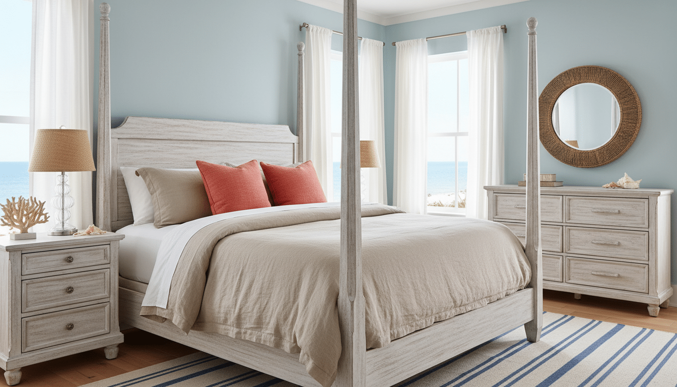 Coastal Summer Bedroom Ideas for Relaxing Vibes: Create a Peaceful and Breezy Sanctuary