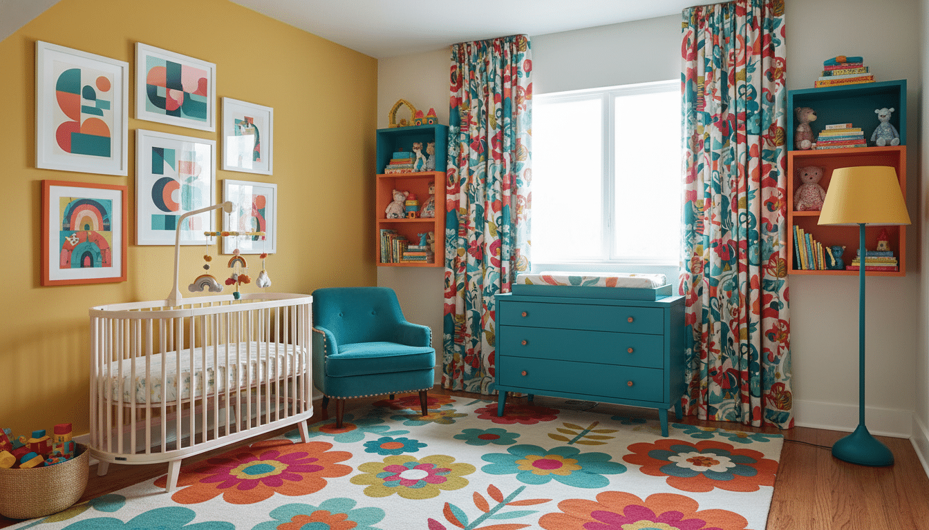 Funky Nursery Concepts for a Vibrant Home Vibe: Creative Ideas for a Fun and Energizing Space