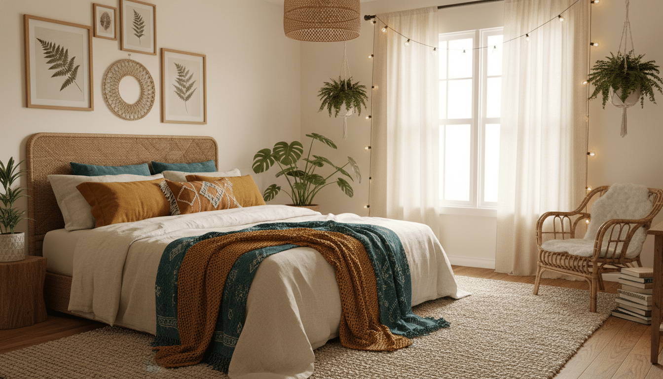 Unlock the Secrets to a Perfect Bohemian Bedroom – Create Your Dream Space with Unique Boho Style