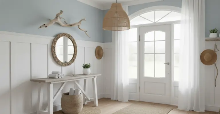 Dreamy Coastal Entryway Ideas for a Calm Beachy Home