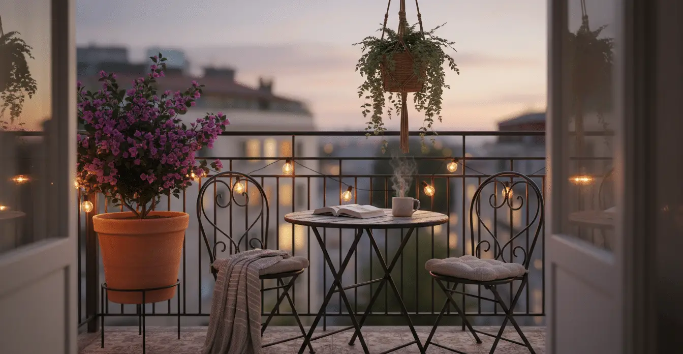 Creative Small Garden Table Ideas for Balconies and Yards to Maximize Space