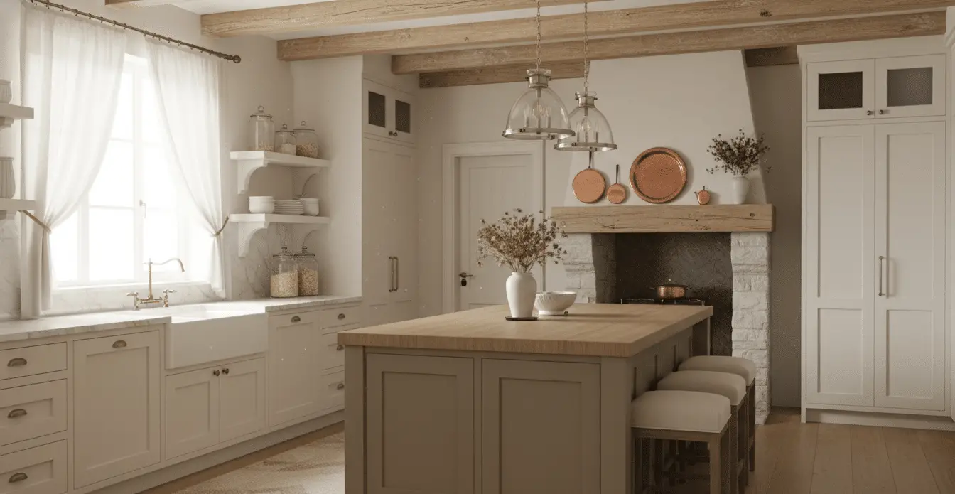 Dream Farmhouse Kitchen Inspiration for a Stunning Cozy Kitchen Full of ...