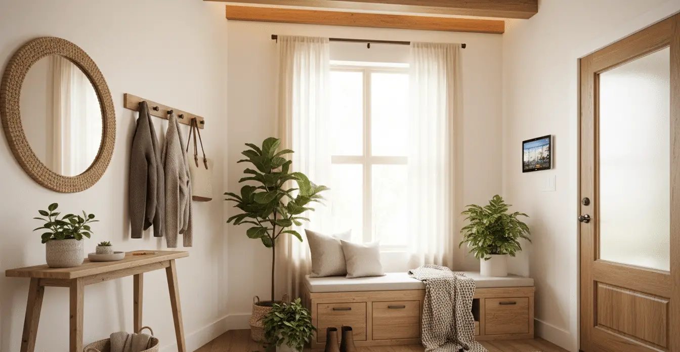 Practical Front Entryway Ideas with Stylish Storage Solutions