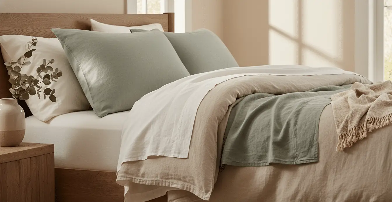 Modern Farmhouse Bedding Ideas for a Peaceful Sleep Space: Cozy Layers and Timeless Style