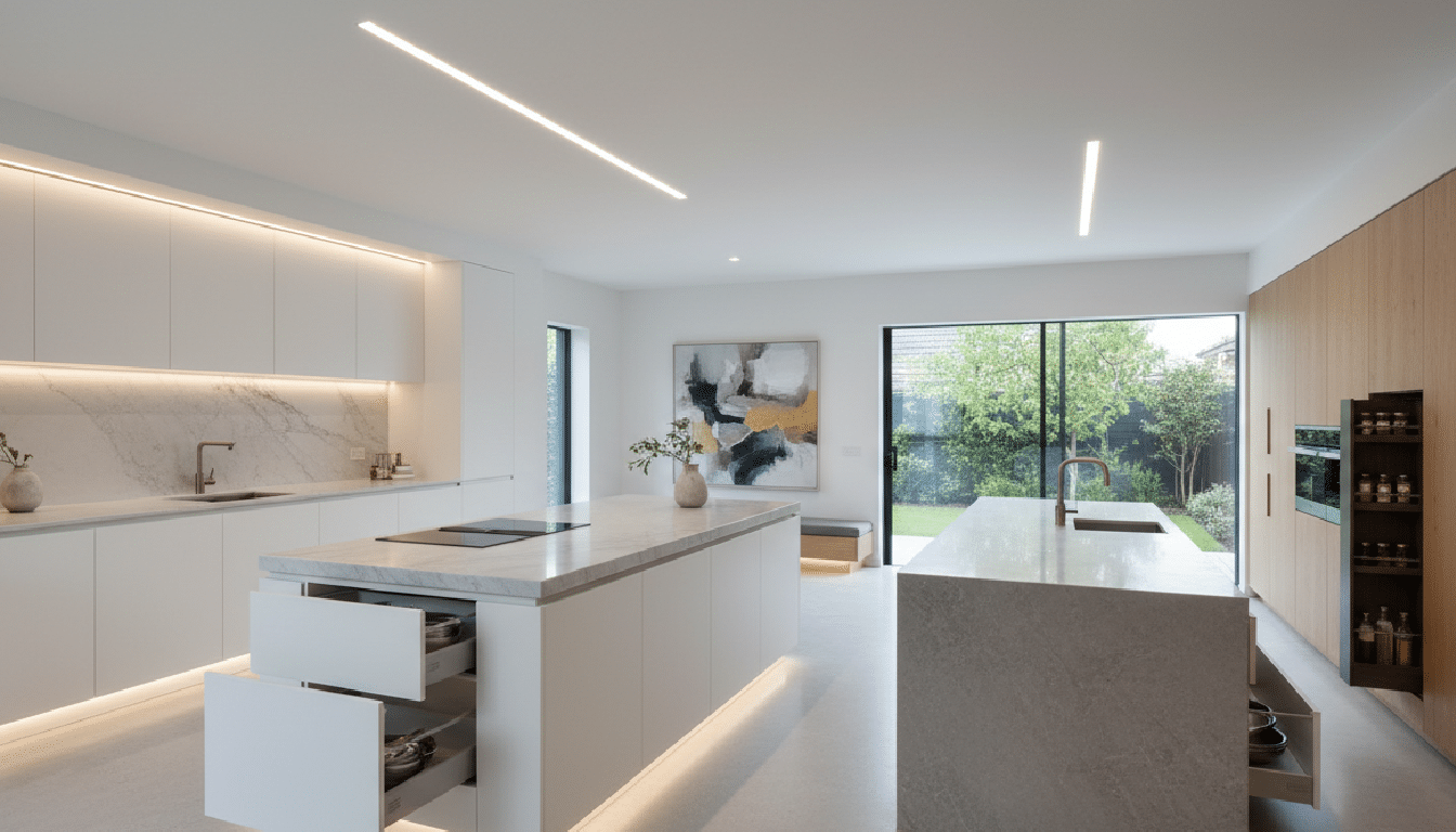 Modern Kitchen Cabinets With Hidden Storage Solutions: Sleek, Smart, and Space-Saving Ideas for Today’s Homes