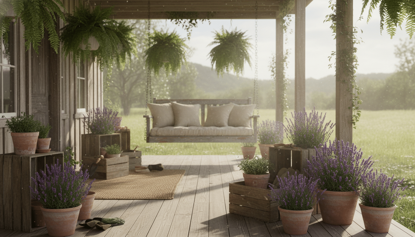 Farmhouse Summer Porch Decor Ideas for a Charming Look That Feels Cozy and Inviting