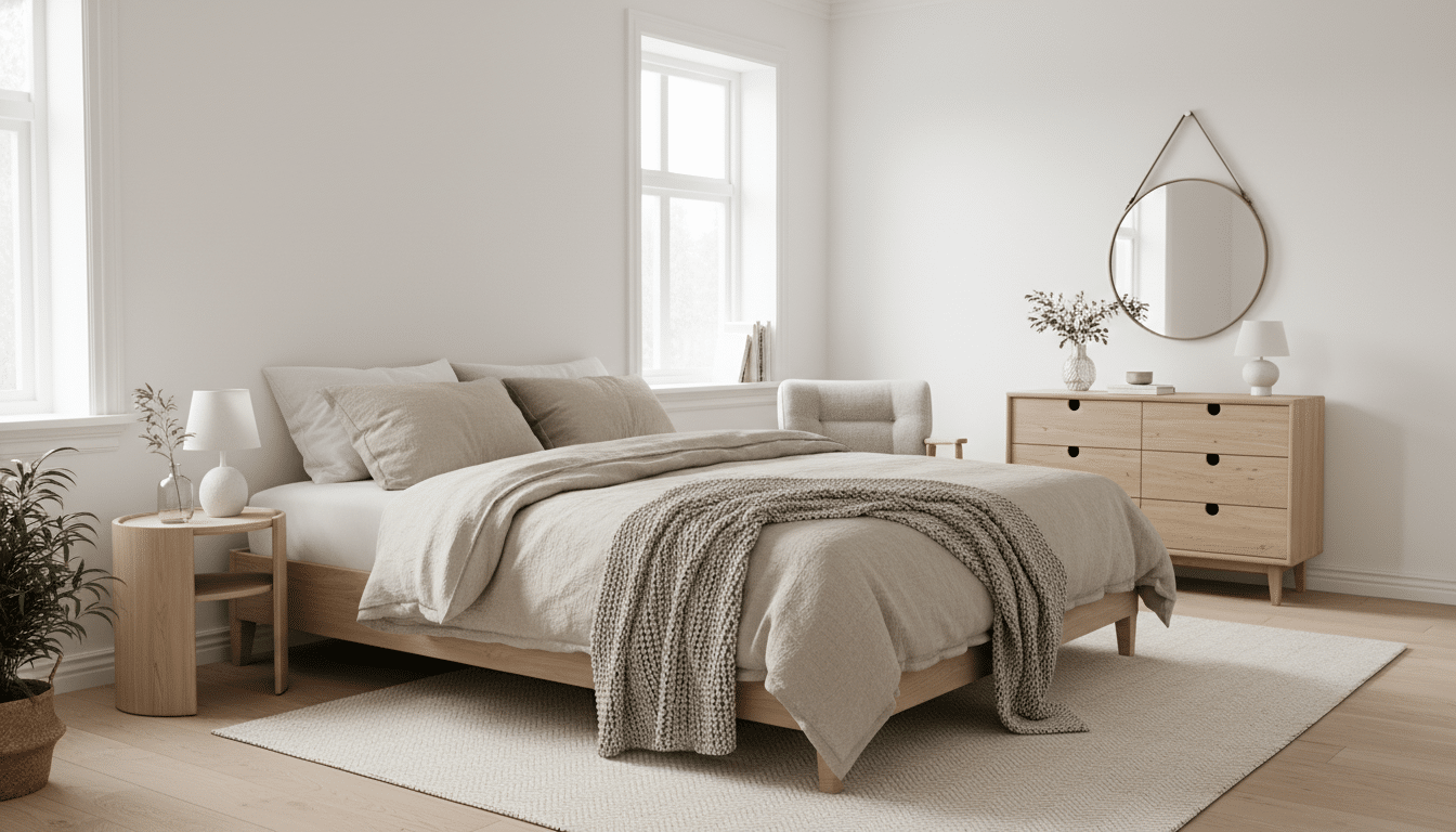 Scandinavian Guest Bedroom Ideas for a Light and Airy Feel: Create a Serene Nordic Retreat