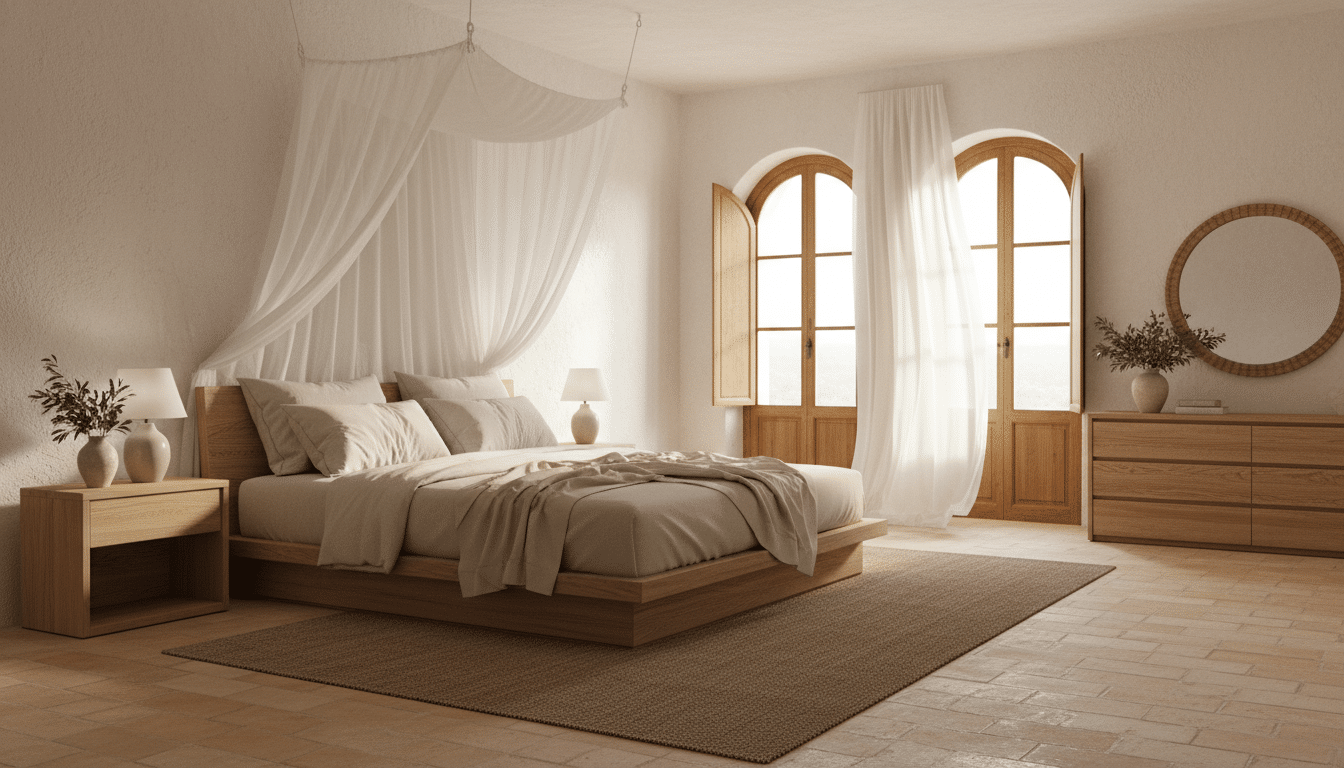 Mediterranean Bedroom Ideas for a Light, Airy, Luxury Vibe: Elegant Designs Inspired by Coastal Living