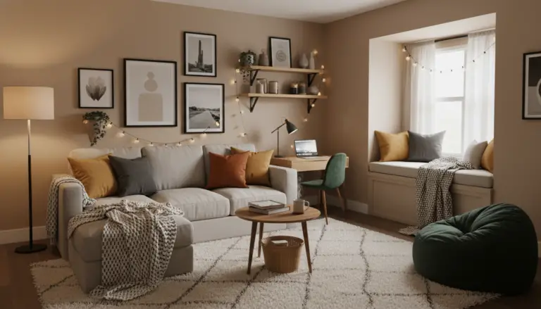 Transform Your Small Space with a Dorm Living Room Setup: Smart, Stylish Ideas for Compact Living