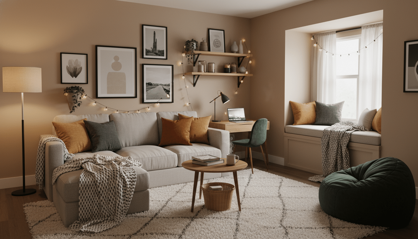 Transform Your Small Space with a Dorm Living Room Setup: Smart, Stylish Ideas for Compact Living