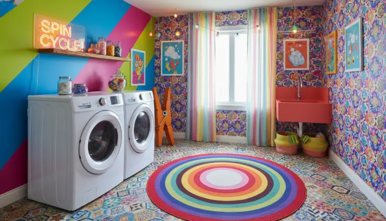 Make Chores Fun with Funky Laundry Room Inspiration for a Stylish and Energizing Space